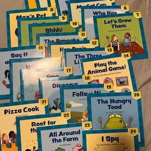 Children's Educational Game Set - Blue